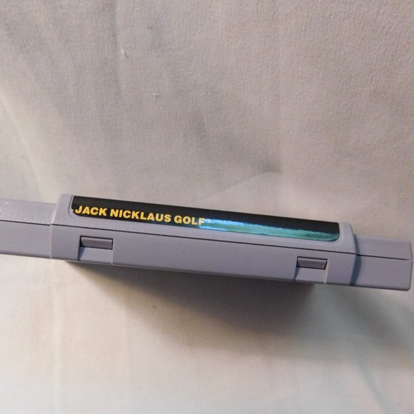 Super Nintendo Jack Nicklaus Golf Video Game - Picture 3 of 4